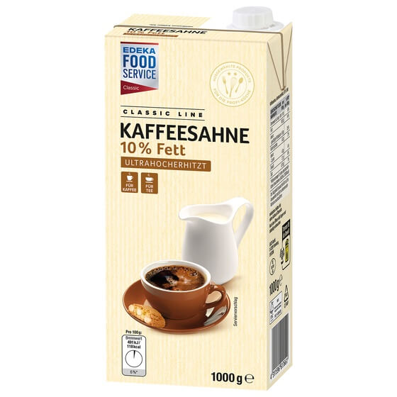 Kaffeesahne 10% 1Kg EFS