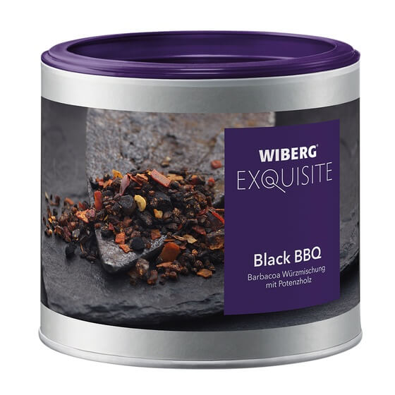 Black BBQ Barbacoa Würzmischung 340g Dose Wiberg