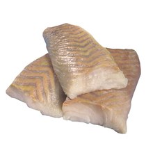 Seelachs-Loins roh ohne Haut glas(10%) IQF TK 160-180g 4,5kg