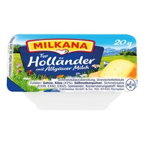Schmelzkäse Holländer 30% F.i.Tr. 100x20g Milkana