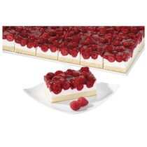 Himbeer-Quark-Schnitte geschn TK 12St 1,35kg Erlenbacher
