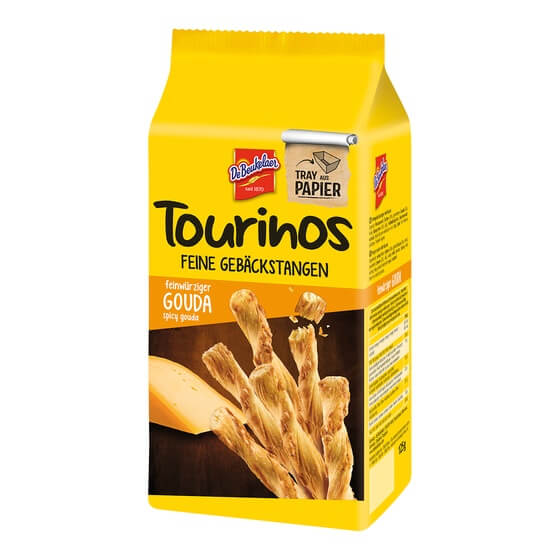 Tourinos Gebäckstangen Käse 125g