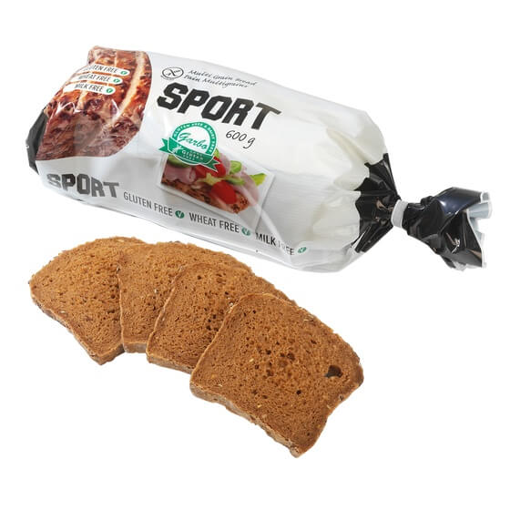 Sport Brot geschnitten lactose-/glutenfrei TK 4x600g Garbo