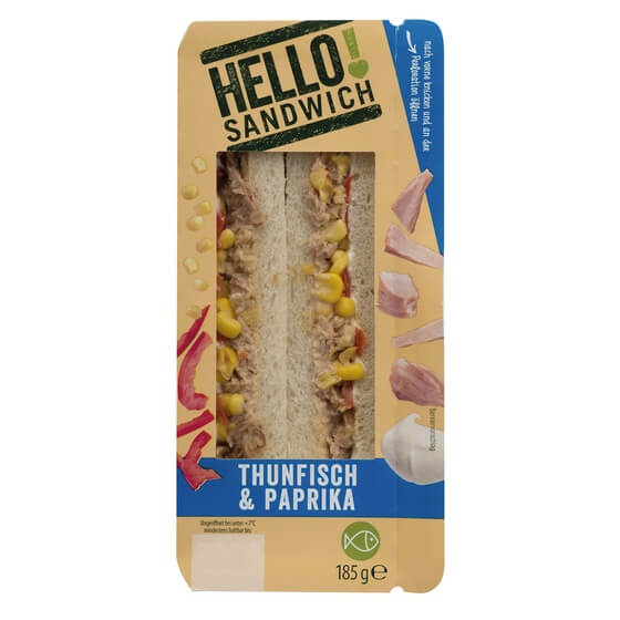 Sandwich Thunfisch & Paprika 185g Hello!