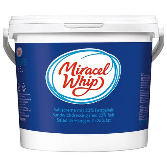 Miracel Whip 23% Fettgehalt 5l Kraft