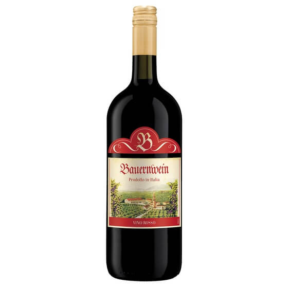 Bauernwein Landwein rot 1,5 Liter Italien