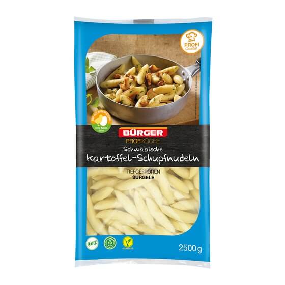 Schwäbische Schupfnudeln TK 2,5kg Bürger