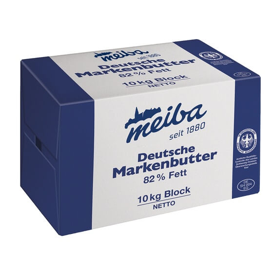 Blockbutter Lose 82% 10Kg Dt.Markenbutter Meierei Barmstedt