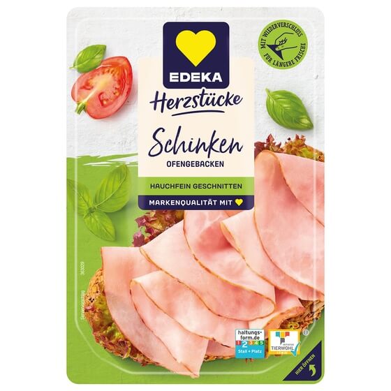 Kochschinken Hauchfein geschnitten 100g Edeka Herzstücke