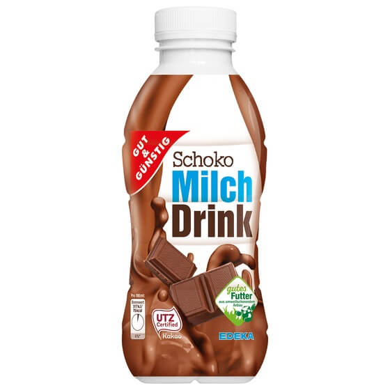 Milchdrink Schoko/Erdbeer/Banane 500ml G&G