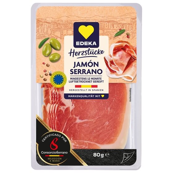 Espana Serrano Schinken 80g Edeka Herzstücke