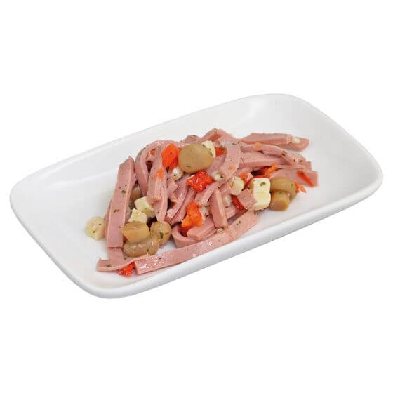 Allgäuer Wurstsalat mit Fleischwurst u Käse 4kg Funken