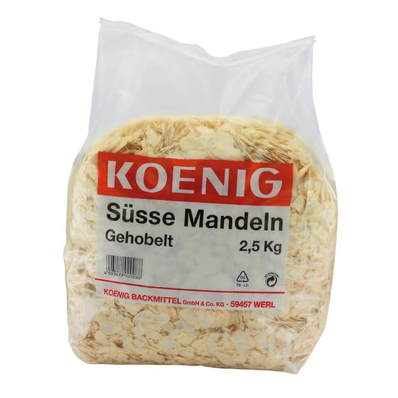 Mandeln gehobelt 2,5kg Koenig