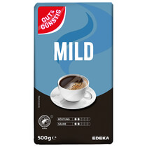 Röstkaffee Mild 500g G&G