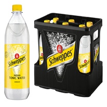 Tonic Water PET MW 6x1Liter Schweppes