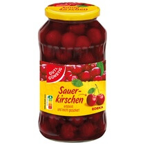 Sauerkirschen ohne Stein leicht gezuckert 680g/350g G&G