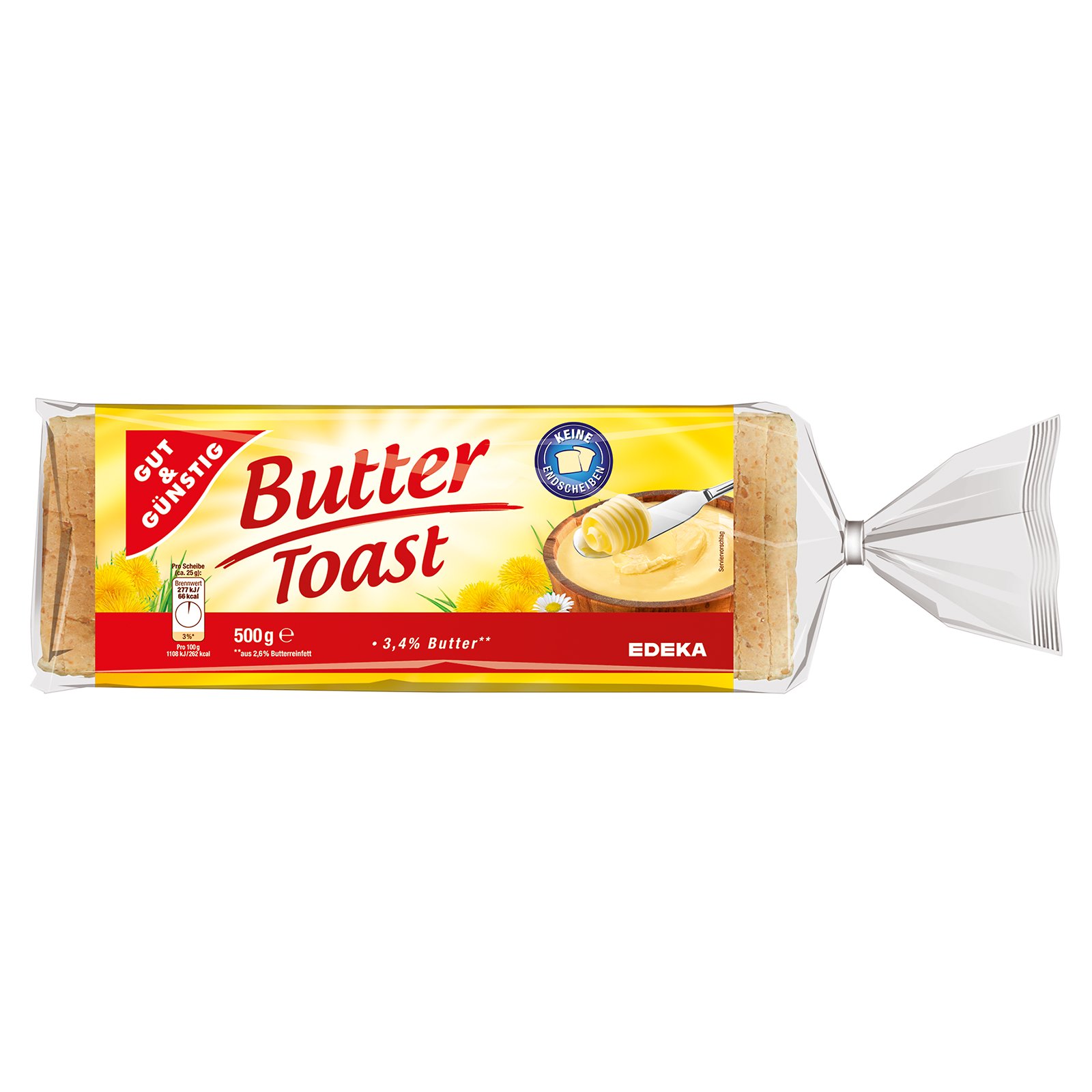 Buttertoast 500g G&G