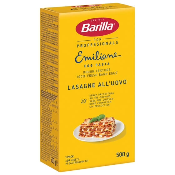 Emiliane Chef Lasagne ODZ 500g Barilla