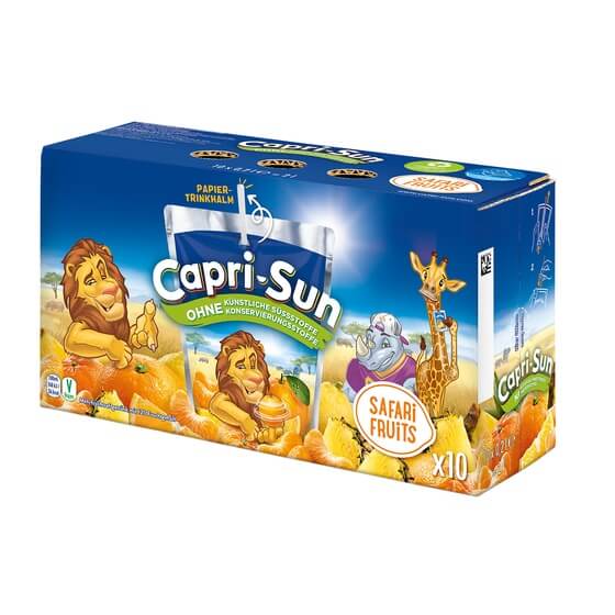 Capri-Sonne Safari 10x0,2l Pfandfrei