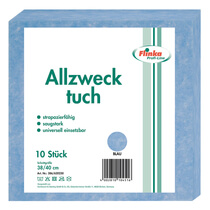 Allzwecktuch blau 10St Flinka