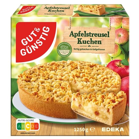Apfel-Streusel-Kuchen 1250g G&G