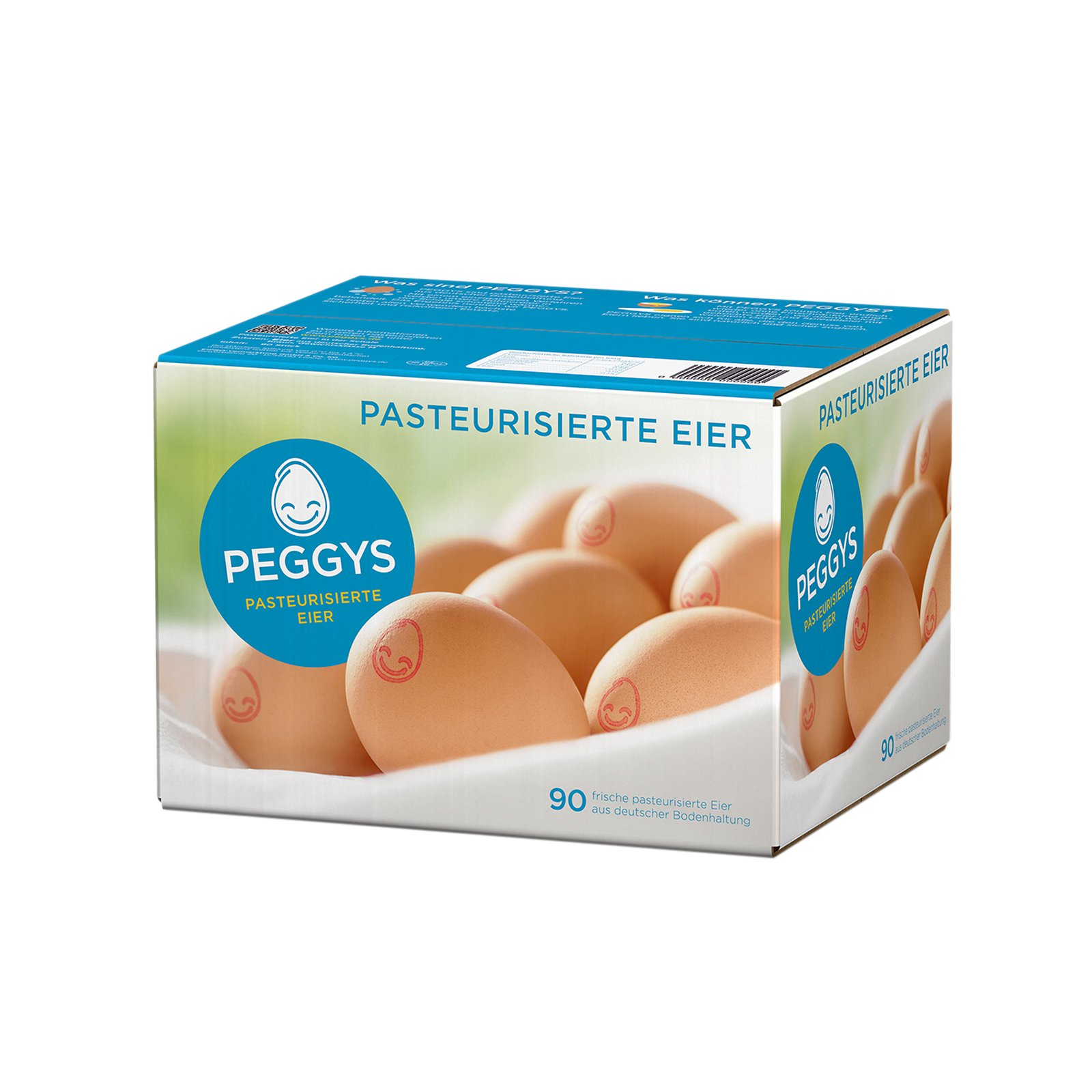 Eier Eipro pasteurisiert in der Schale braun Gr.M 3x30er