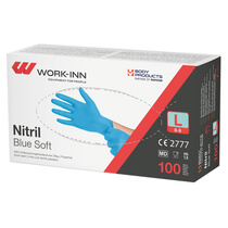 Handschuhe Nitril blau Größe L 100 Stück Papstar