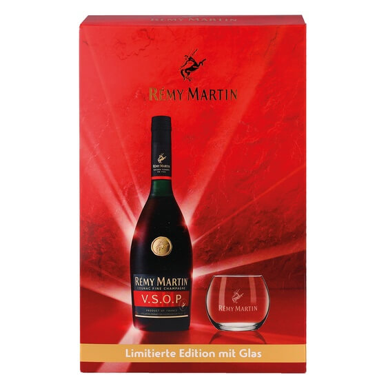 Remy Martin VSOP Cognac 40% Limitierte Edition mit Glas 0,7l