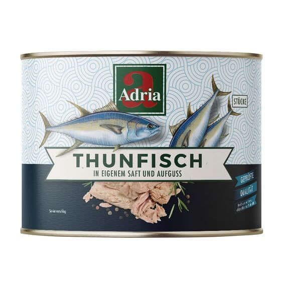 Thunfisch in eig Saft 1,705kg/1,26kg Adria