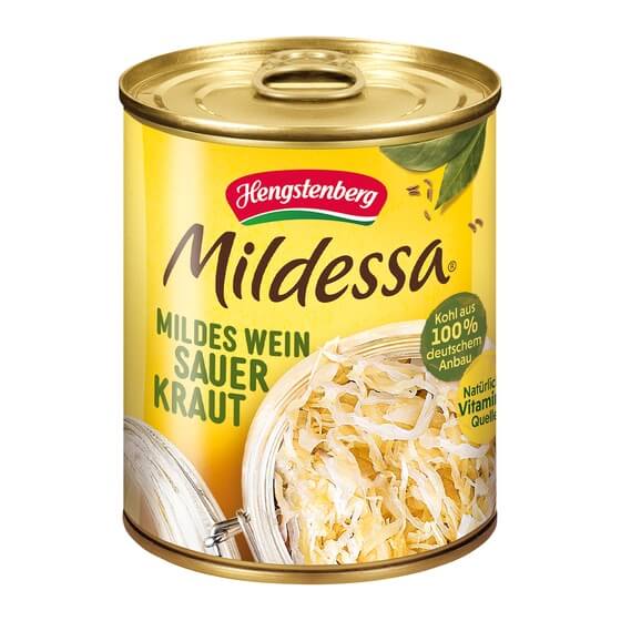 Mildessa Sauerkraut 810g Hengstenberg  ATG 770G