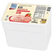 Erdbeer Eis Classic 5 Liter EFS