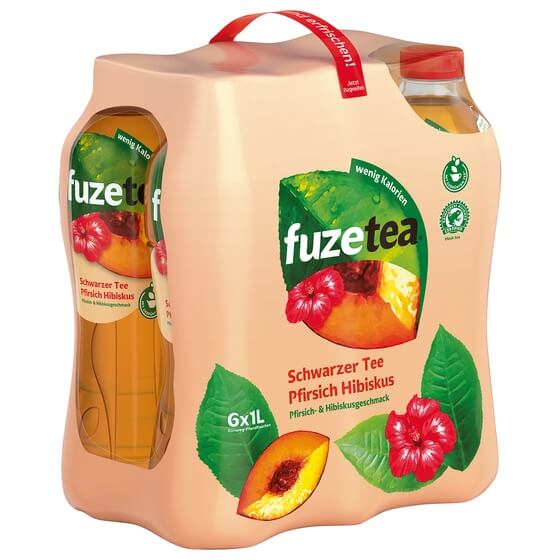 Fuze Tea Peach-Hibiscus EW 6x1l