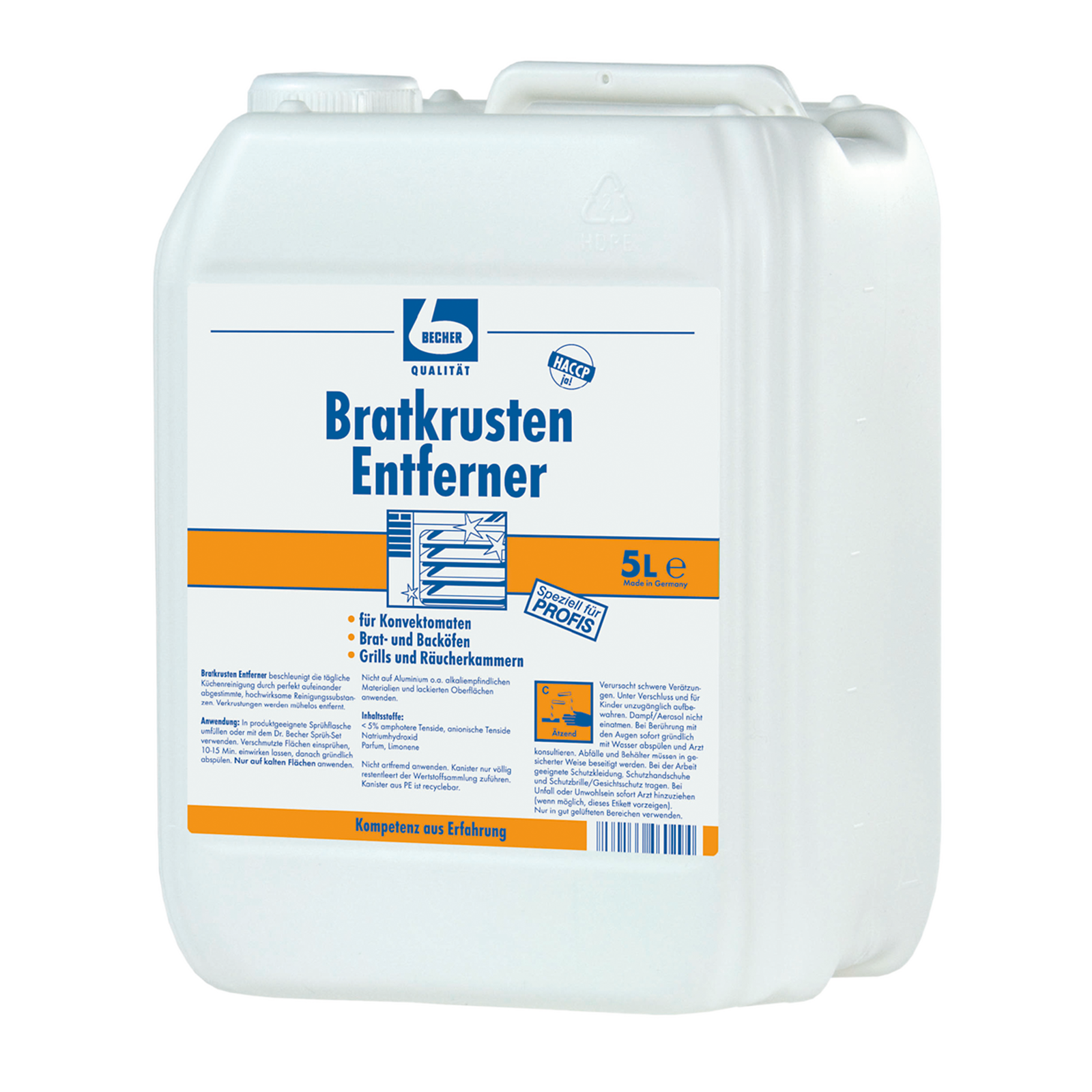 Bratkrusten Entferner Kaltrei.f.Kombigarer etc 5l Dr. Bech