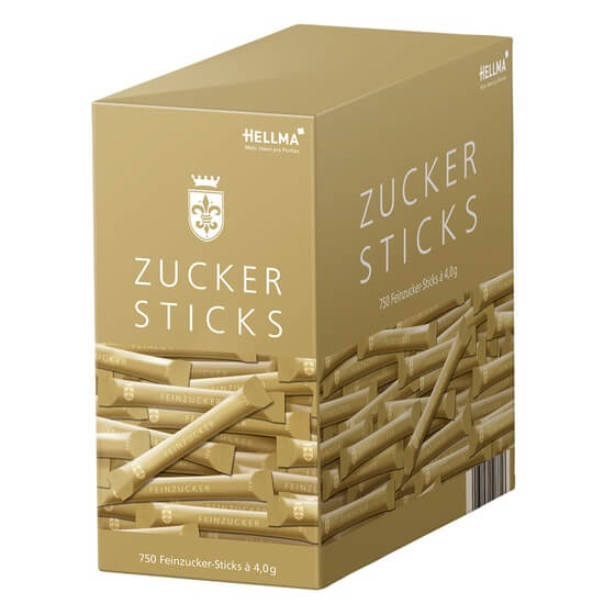 Zuckersticks Goldline Sticks 750x4g Hellma