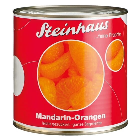 Mandarin Orangen leicht gezuckert 2,65kg/1,5kg Steinhaus