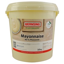 Mayonaise ohne Konserv.80% 10 KG Wernsing