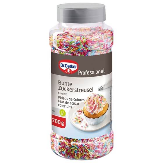 Bunte Zuckerstreusel 700g Oetker