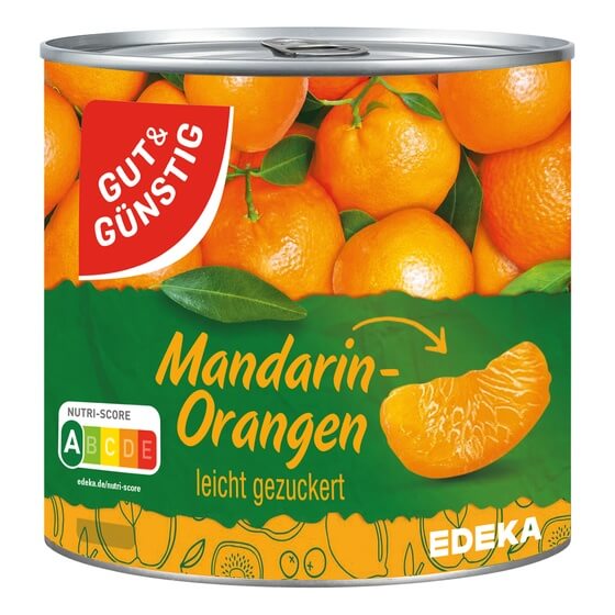 Mandarin Orangen 312g G&G