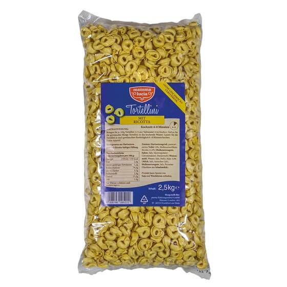 Tortellini mit Käse-Füllung 2x2,5kg Mamma Lucia