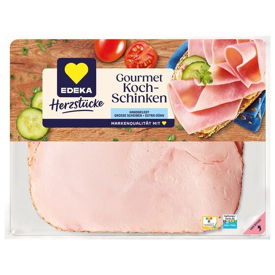 Herzstücke Gourmet Kochschinken 150g Edeka