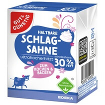 H-Schlagsahne Packung 200g G&G