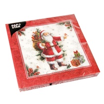Servietten Weihnachten 40x40cm 3-lagig Hohoho 20 St. Papstar