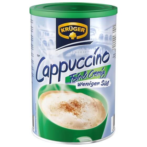 Cappuccino Fein & Cremig - weniger süß 350g Krüger