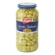 Junge große Bohnen weiße Kerne 660g Seidel
