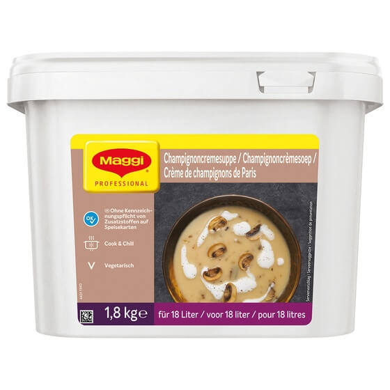 Champignoncremesuppe ODZ 1,8kg Maggi