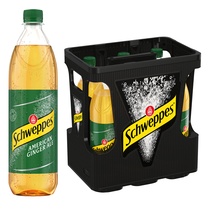 Ginger Ale PET MW 6x1Liter Schweppes