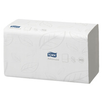 Papierhandtuch weiß Zickzackf.2-lagig 25x23cm 15x250 Blatt