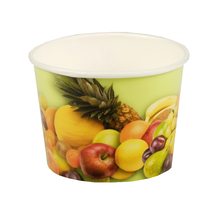 Eisbecher Pappe "Früchte" 100ml 200St PapStar