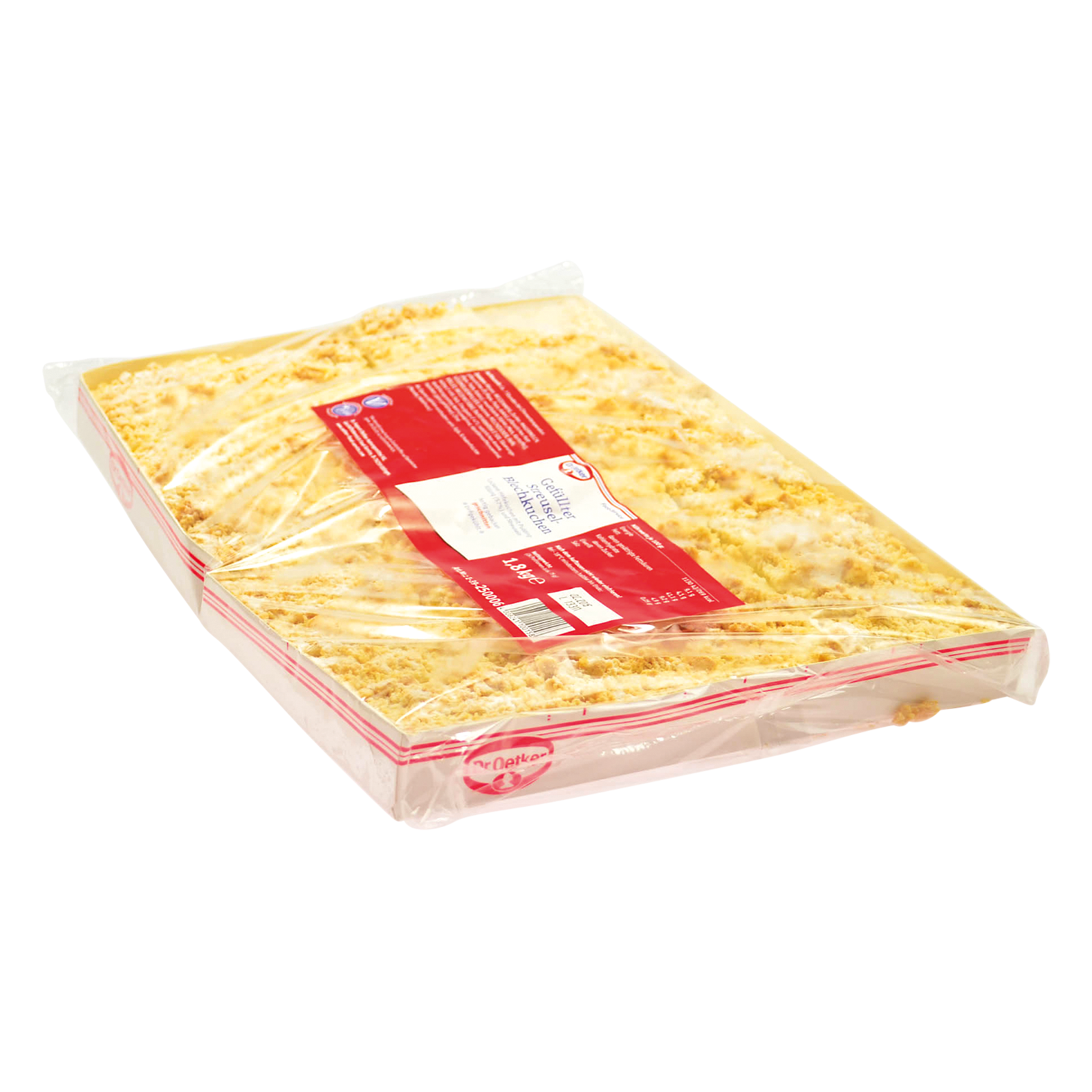 Gefüllter Streuselkuchen geschn TK 24St 1,8kg Oetker