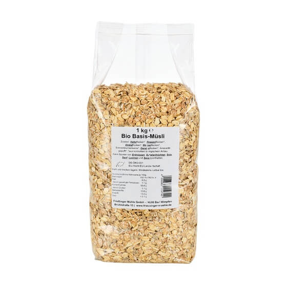 Bio Basis Müsli 1000g Frießinger Mühle